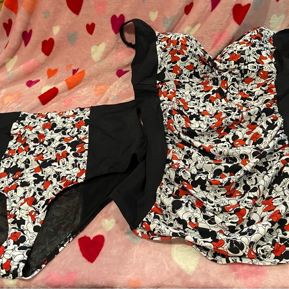 torrid Other - Women's Black and Red Disney Swimwear Set